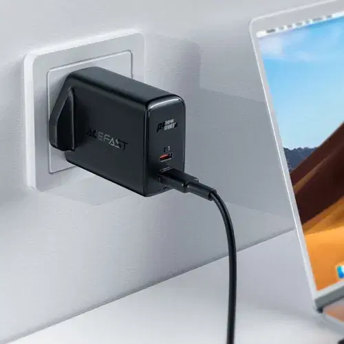 Acefast A32 PD50W GaN (USB-C+USB-C) dual port charger (UK) , 