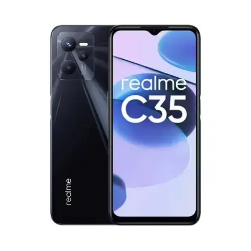 Realme C35 , 6 GB , 128GB , Glowing Black