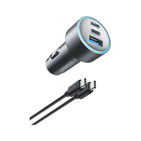 Anker 535 Car Charger 67W 3-Port with USB-C Cable B2731HA1 , 