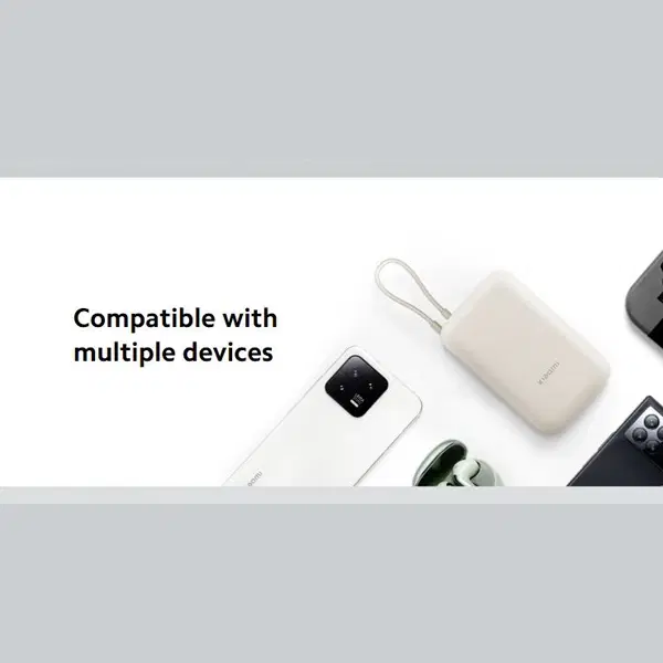 Xiaomi Power Bank 10000mAh (Integrated Cable) ,  - Hover