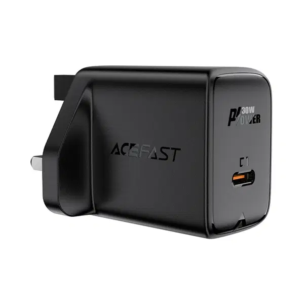 Acefast A24 PD30W GaN single USB-C charger (UK) , 