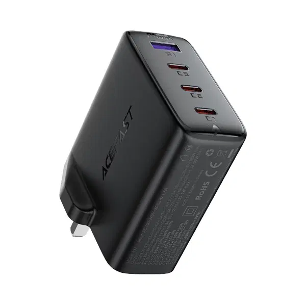 Acefast A97 PD100W GaN (3USB-C+USB-A) charger (UK) , 