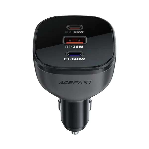 Acefast B14 165W (2USB-C+USB-A) 3-port car charger , 