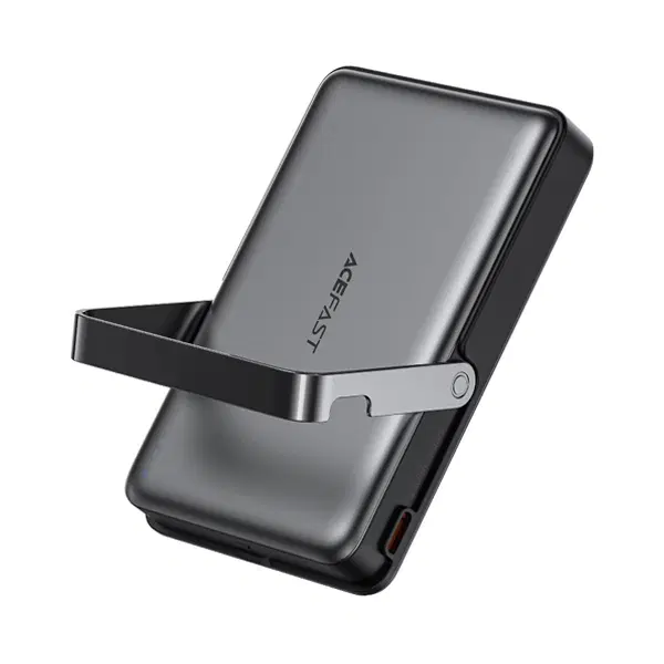 Acefast M17-10000 PD20W/22.5W magnetic fast charging power bank with built-in stand ,  - Hover