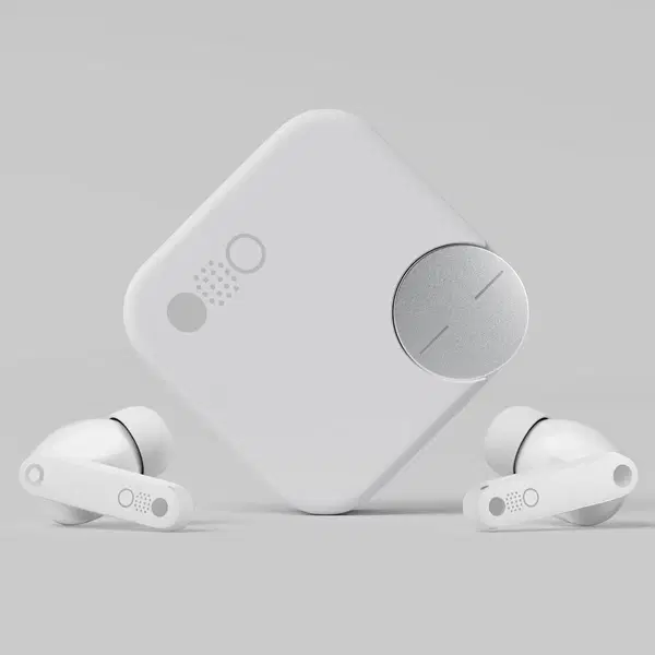CMF by Nothing Buds Pro 2 Wirelesss earphones with HiFi sound, 50 dB Smart Active Noise Cancellation, 6 HD mics and Spatial Audio , Light Gray - Hover