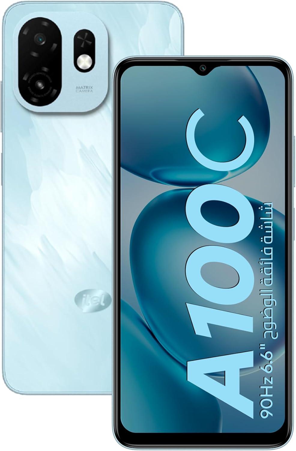 ITEL A100c  Dual SIM , 6 GB , 64GB , Cool Blue