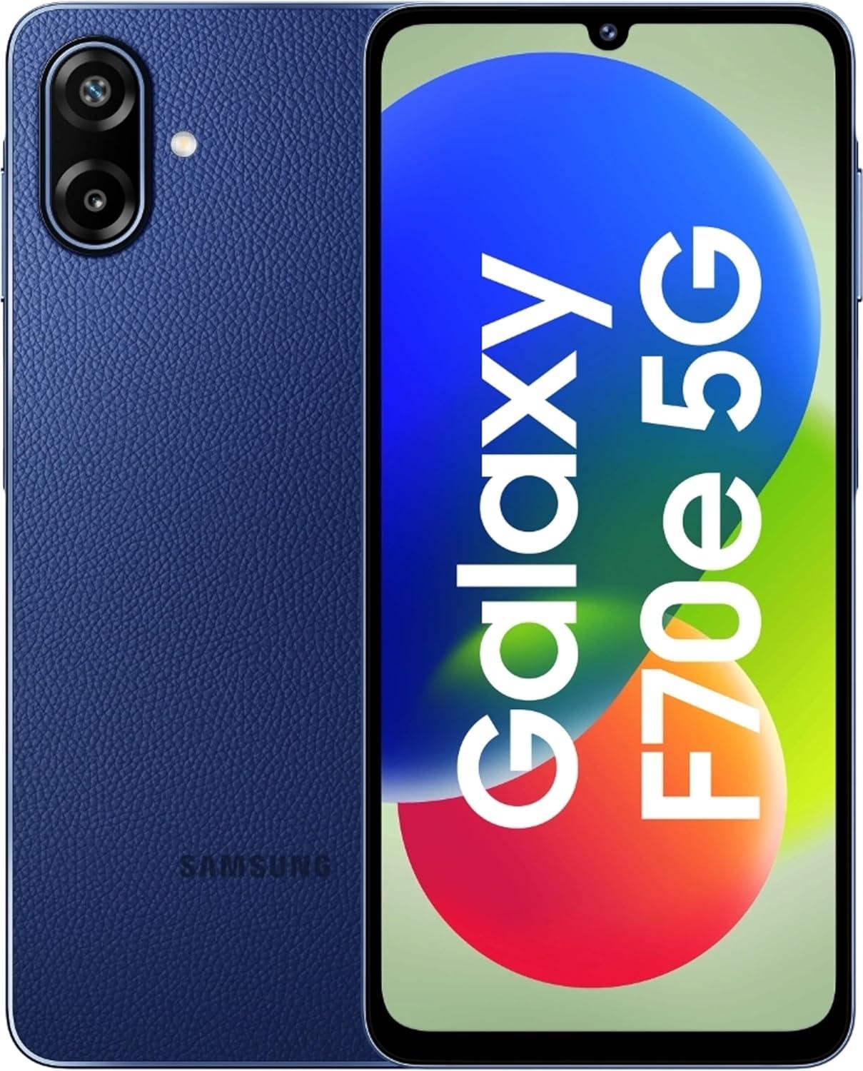 Samsung Galaxy F70e 5G , 4 GB , 128GB , Navy Blue