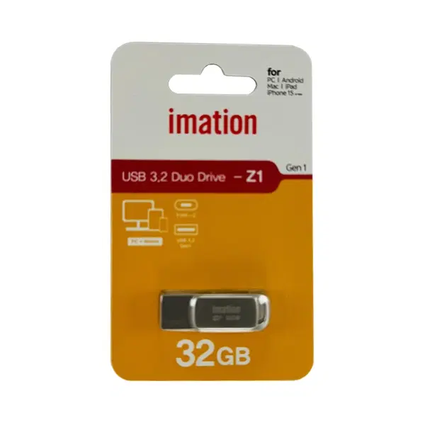 imation Z1 USB 3.2 Duo Drive 32GB ,  - Hover