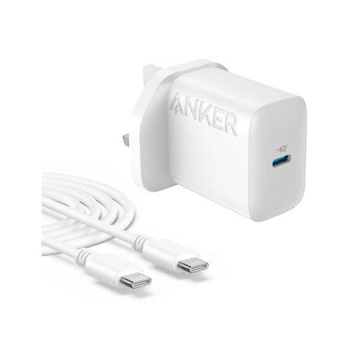 Anker Charger 20W + USB-C Cable B2347K21 ,