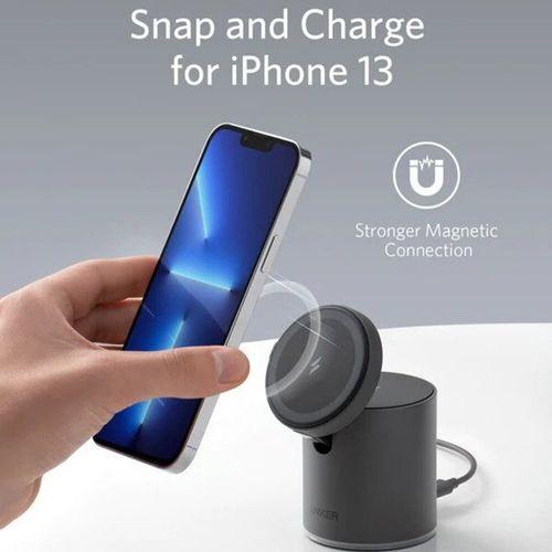 Anker 623 Magnetic Wireless Charger (MagGo) B2568211 – Black ,