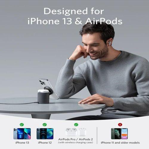 Anker 623 Magnetic Wireless Charger (MagGo) B2568211 – Black ,