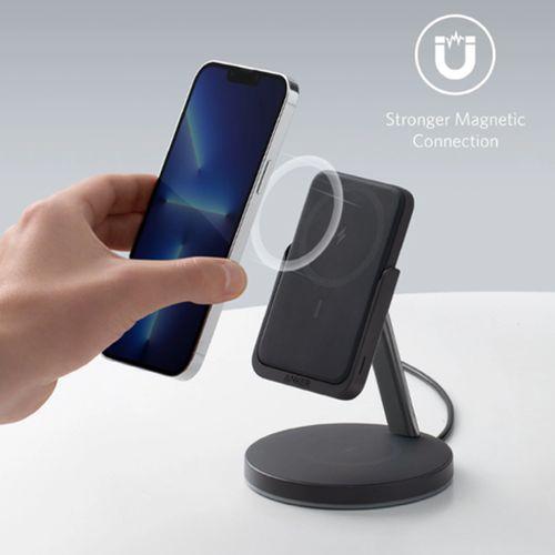 Anker Snap 633 Magnetic Wireless Charger (MagGo) B25A7211 – Black ,