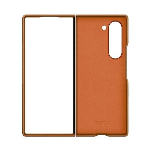 SAMSUNG FOLD 6 VEGAN LEATHER CASE BROWN , ALL COLOUR
