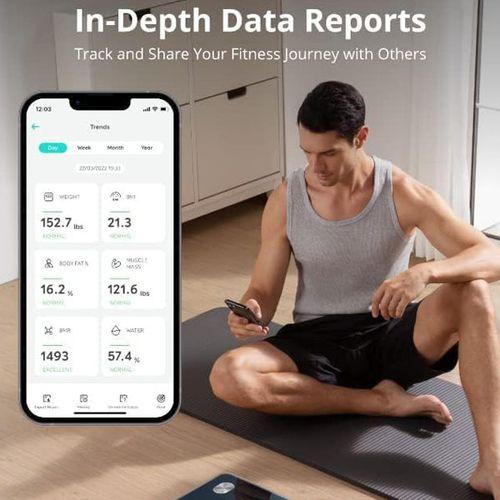 Anker Eufy By Smart Scale P2 with Bluetooth T9148K11 – Black ,