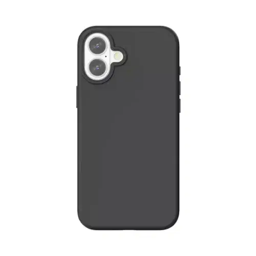 Apple iPhone 16 Silicon Case , Black