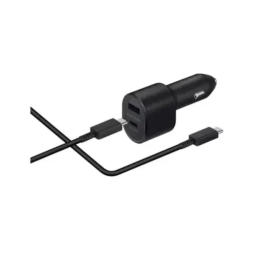 Samsung Super Fast Car Charger 2.0 Dual Port 45W+15W ,