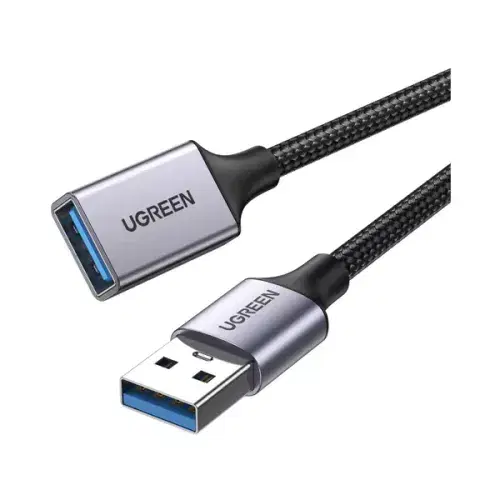 UGREEN USB 2.0 A Male to A Female Cable 1m (Black) ,