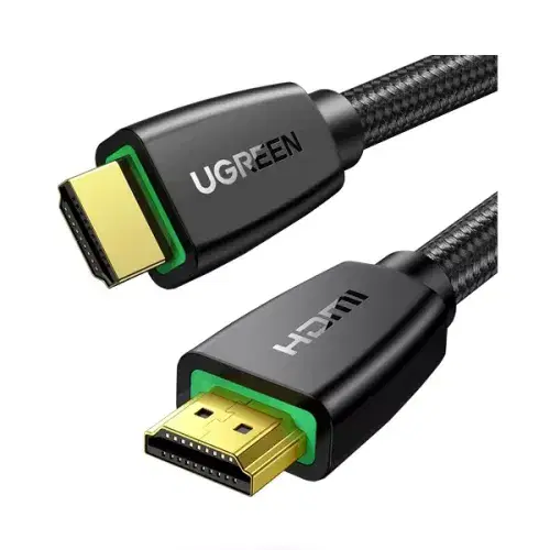 Ugreen HDMI 2.0 Braided Cable / 5M / Male to Male / 4K@60Hz / 18Gbps - Black ,