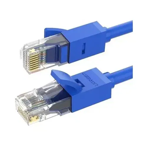 Ugreen Cat 6 Ethernet Cable / 15M / 26AWG / U/UTP / CCA / 1000mbps / RJ45 / UG-CBL-CAT6-NW102-15M-BLU - Blue ,