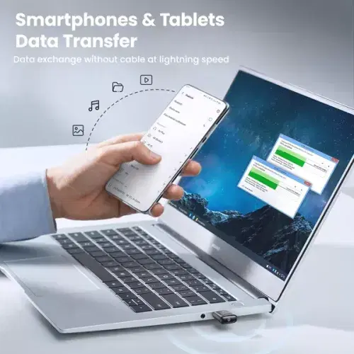 Ugreen Usb Bluetooth 5.0 Adpater - Black ,