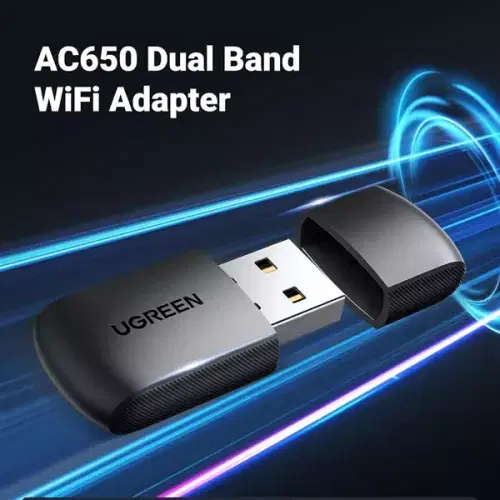 UGREEN AC650 11ac Dual-Band Wireless USB Adapter ,