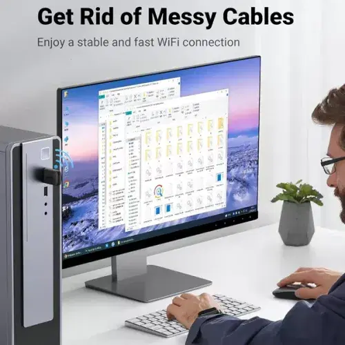 UGREEN AC650 11ac Dual-Band Wireless USB Adapter ,