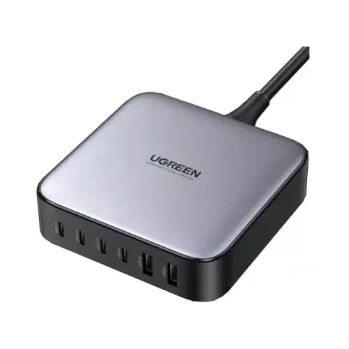 UGREEN Nexode 200W USB C GaN Charger-6 Ports Desktop Charger ,