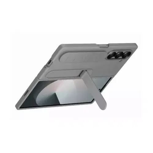 SAMSUNG FOLD 6 SILICONE GRIP CASE WITH STAND , ALL COLOUR