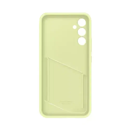 SAMSUNG A34 CARD SLOT CASE LIME , ALL COLOUR