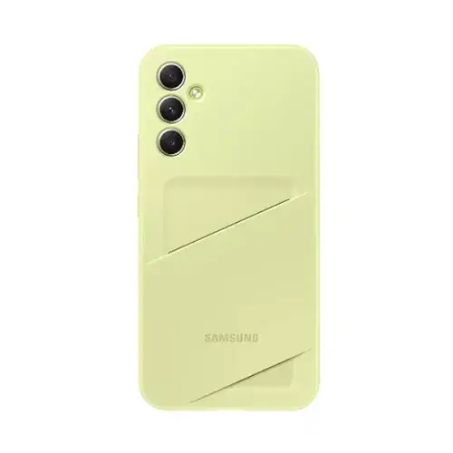 SAMSUNG A34 CARD SLOT CASE LIME , ALL COLOUR