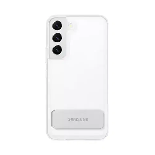 SAMSUNG GALAXY S22 CLEAR STANDING COVER CLEAR , ALL COLOUR