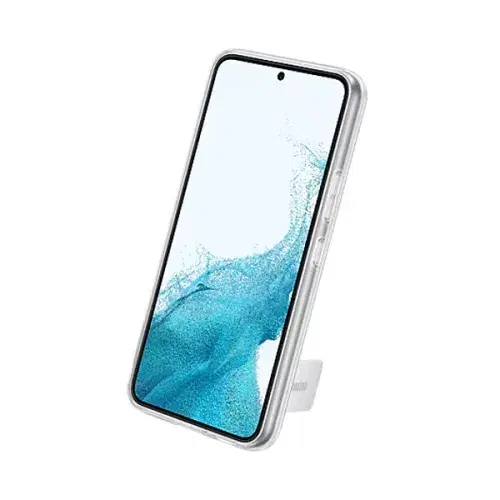 SAMSUNG GALAXY S22 CLEAR STANDING COVER CLEAR , ALL COLOUR