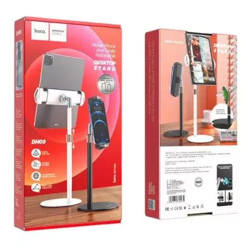 Hoco DH09 mobile phone and tablet retractable desktop stand ,