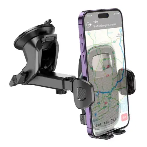 Hoco H15 Fair push-type car holder(center console) ,