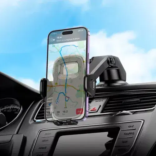 Hoco H15 Fair push-type car holder(center console) ,