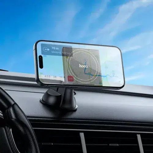 Hoco H47 Precious ring magnetic car holder(center console) ,