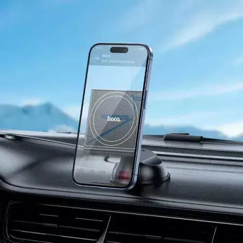 Hoco H47 Precious ring magnetic car holder(center console) ,