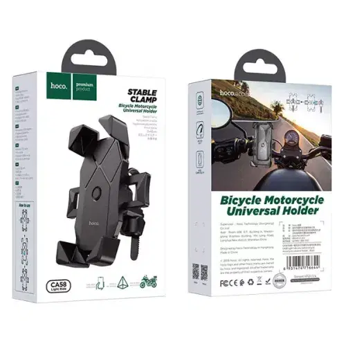 Hoco CA58 Light ride one-button bicycle motorcycle universal holder ,