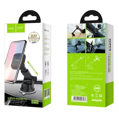 Hoco CA42 Cool Journey in-car dashboard holder with stretch rod ,