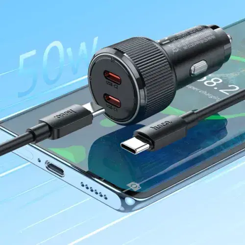 Hoco NZ14B Guerrero  PD50W(2C) car charger ,