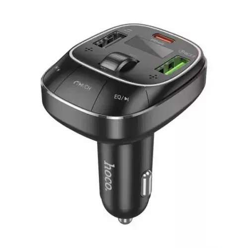 Hoco E76 Pole PD45W+QC3.0 car  BT FM transmitter ,