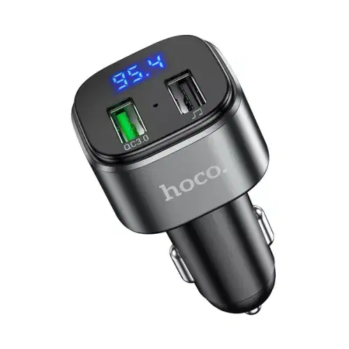 Hoco E67 Fighter QC3.0 car BT  FM transmitter ,