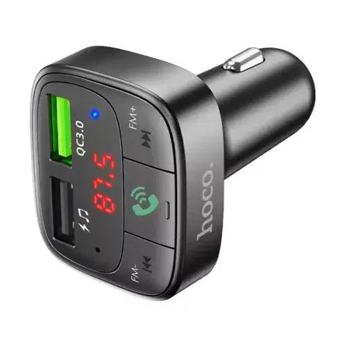 Hoco E59 Promise QC3.0 car BT  FM transmitter ,