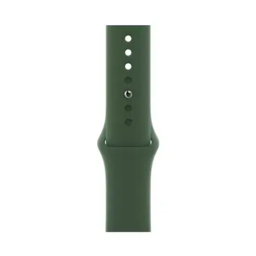 Apple Watch Series 7 (A2473) (GPS Only) 41mm Green Aluminium Case with Clover Sport Band , Green Aluminium