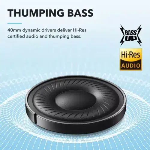 Anker Soundcore Q20i On-Ear Headphones (A3004H31) , ALL COLOUR