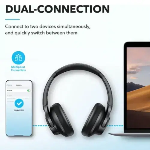 Anker Soundcore Q20i On-Ear Headphones (A3004H31) , ALL COLOUR