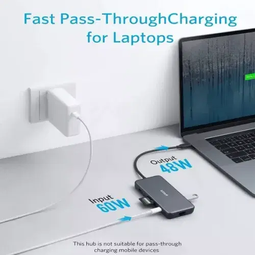 Anker 7-in-1 Premium USB C Hub Adapter A8352HA1 ,