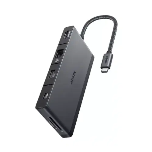 Anker 552 USB-C Hub 9-in-1 4K HDMI A8373H11 - Black ,