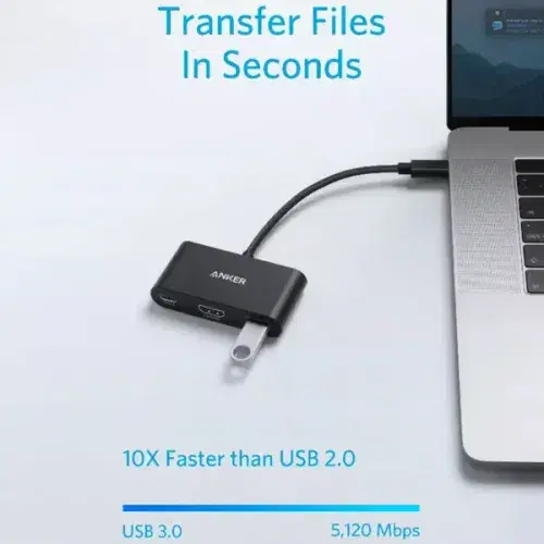 Anker Power Expand 3 in 1 USB-C PD Hub A8339HA1 ,
