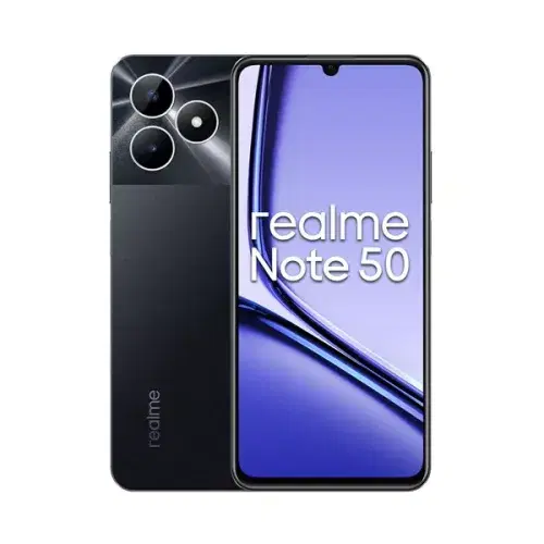 Realme Note 50 , 3 GB , 64GB , Midnight Black